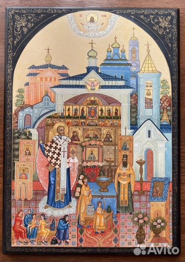 Иконы на заказ ручной работы