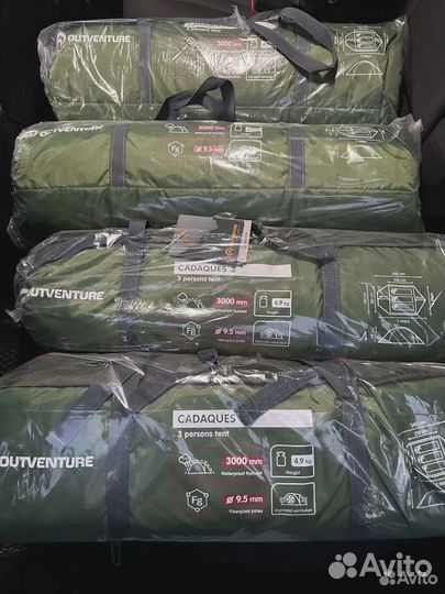 Палатка 3-местная Outventure Cadaques 3