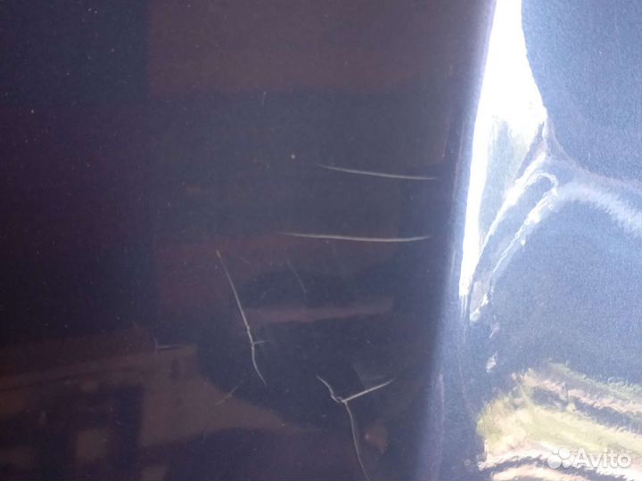 Капот на opel astra j синий бу