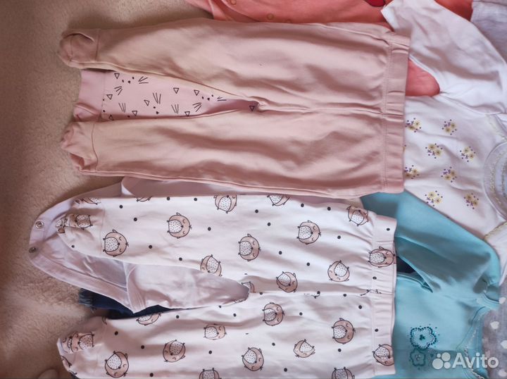 Пакет вещей для девочки 68 74