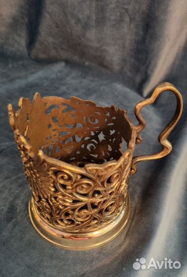 Подстаканник ручной работы с изображением Герба