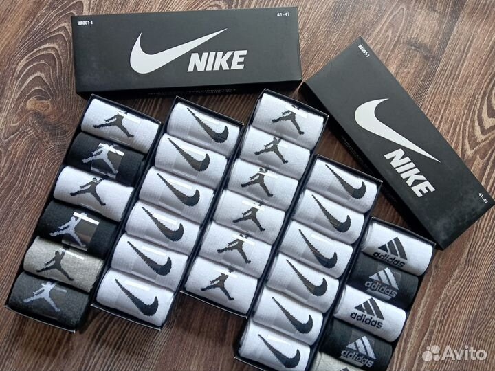 Носки Nike Adidas Reebok Jordan