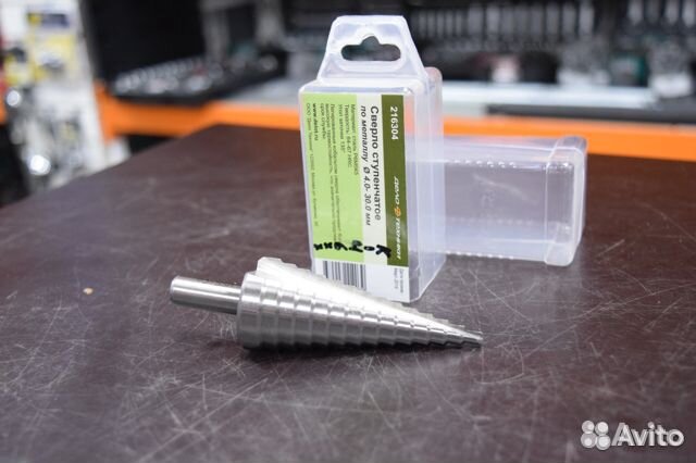 Сверло ступенчатое 14 ступ. D 4-30мм Дело Техники