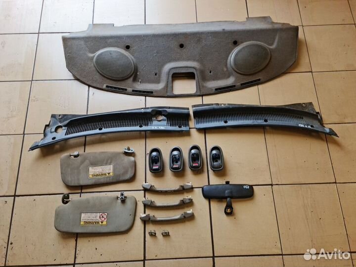 Пластик салона Kia Spectra