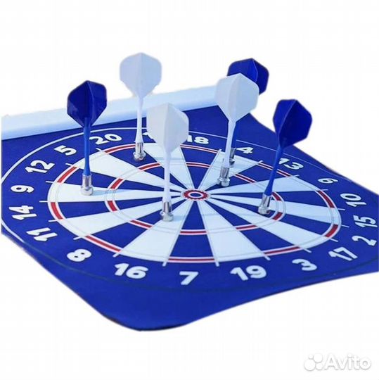 Дартс магнитный, диаметр мишени 31 см, 6 дротиков