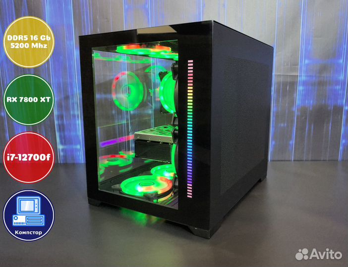 Сборка пк i7-RX7800XT-16DDR5-KSR0426753198-B760