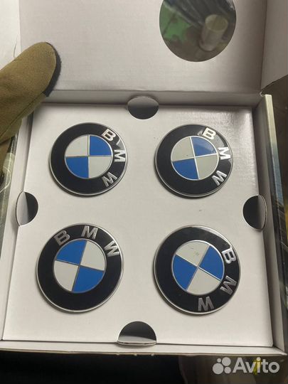 Заглушки в диски BMV original