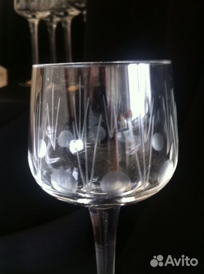 Фужеры, рюмки, стопки. Хрусталь