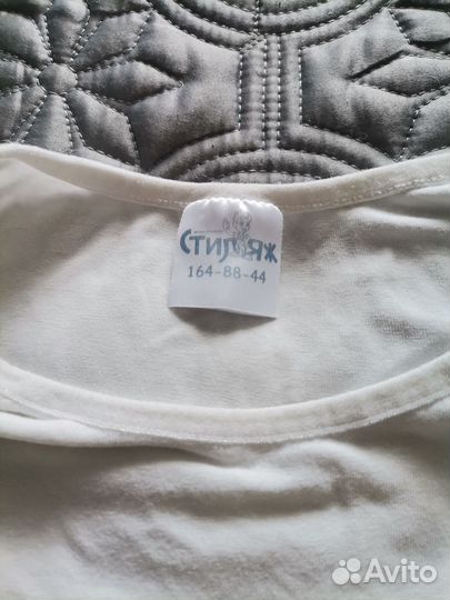 Блузка детская белая