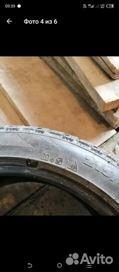 Winter Tact Snow + Ice 215/45 R17 91