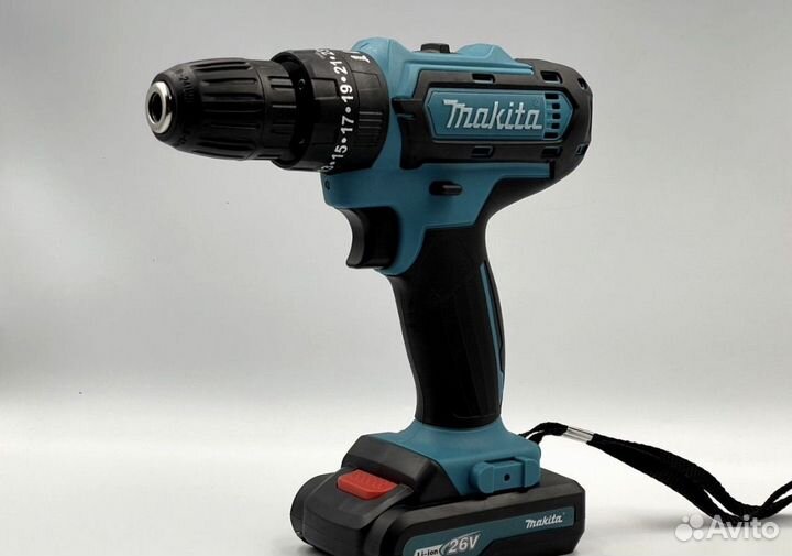 Шруповерт makita 26v ударный