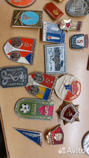 Значки СССР, спортивные, медали