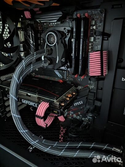 Удлинители кабелей блока питания в оплетке