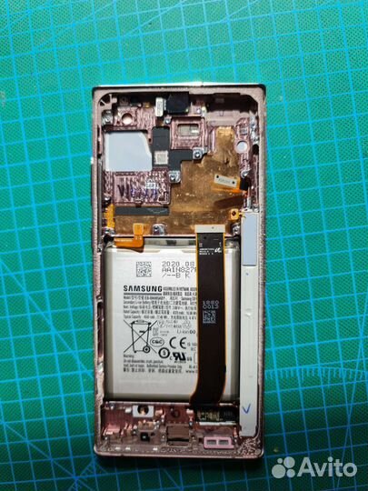 Дисплейный модуль на Samsung galaxy note 20 ultra