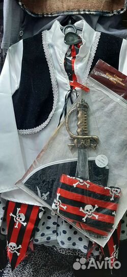 Карнавальный костюм для мальчика пират прокат
