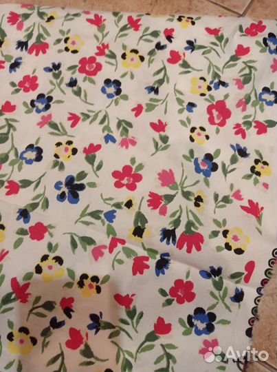 Ткань отрез хлопок италия