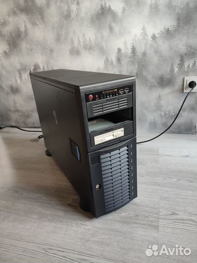 Сервер корпусный Supermicro CSE-743TQ-903B-SQ c вн