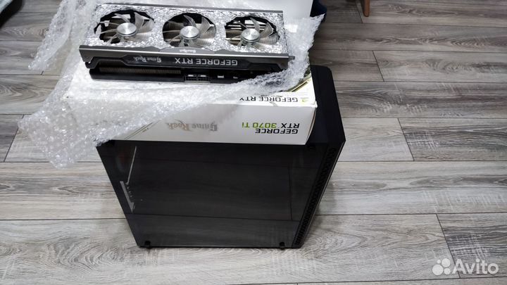 Rtx 3070ti gamerock в хорошем состоянии