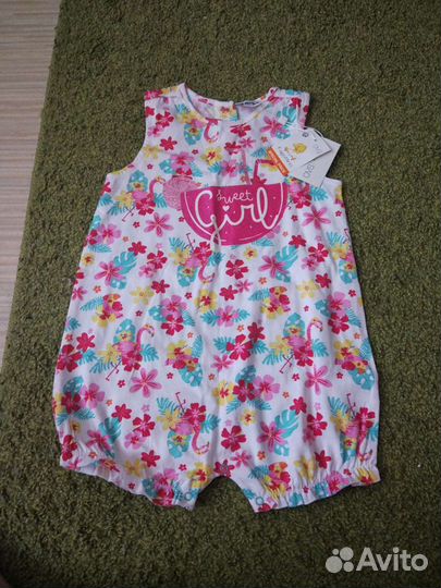 Боди ромпер Италия, Англия на 2года