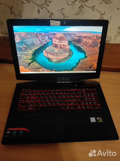 Игровой lenovo ideapad Y700, 1T SSD, 32 озу