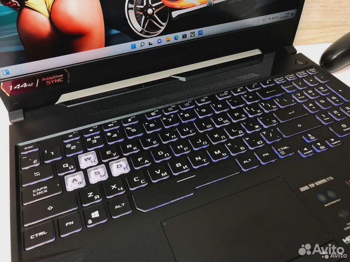 Игровой asus TUF Gaming для GTA 6 GeForce RTX 3050