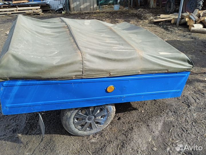 Прицеп бортовой Автоприцеп 865901, 1990