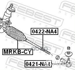 Пыльник рулевой рейки mitsubishi lancer CY/CZ#