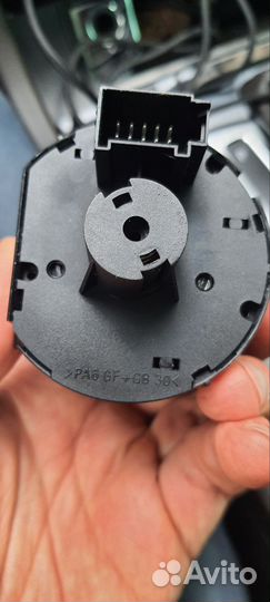 Переключатель света фар пассат б6