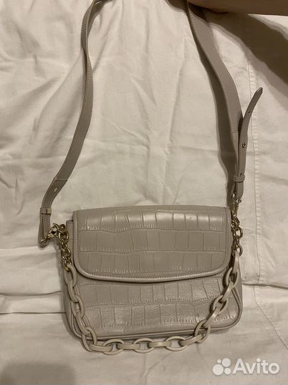 Сумка бежевая