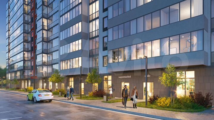 Квартира-студия, 24,8 м², 12/12 эт.