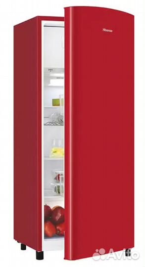 Холодильник красный hisense