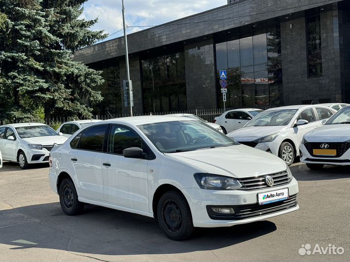 Volkswagen Polo 1.6 МТ, 2019, 358 121 км