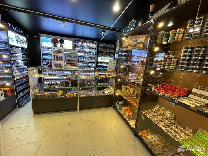 Продается популярный магазин табака и вейпов