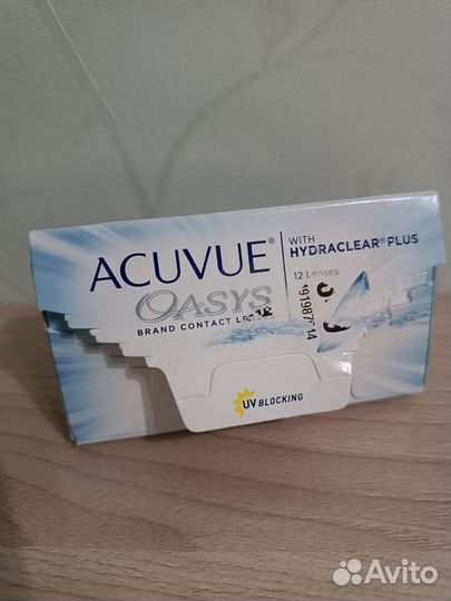 Линзы контактные acuvue oasys двухнедельные - 8.5