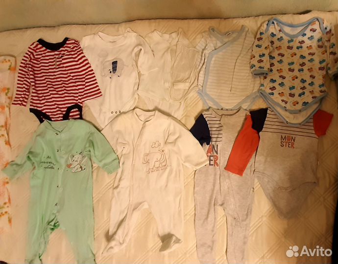 Вещи для новорождённого мальчика