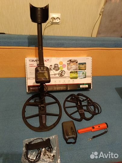 Nokta Makro Simplex Plus, 2 катушки, пин