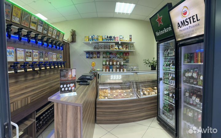 Готовый бизнес пивной магазин с товаром