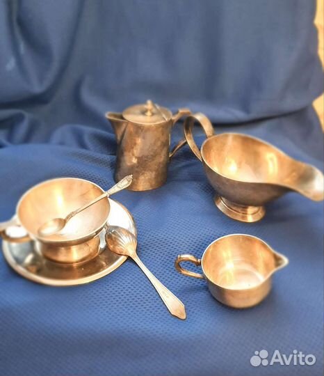 Вышлю столовый набор 7шт Англия серебрение50е
