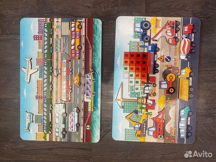 Развивающая доска вкладыши