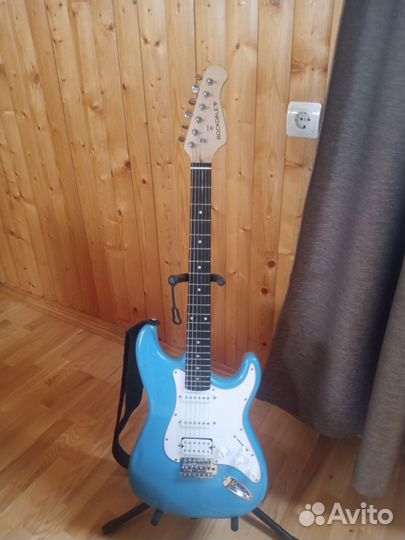Электрогитара Rockdale stars (голубая)