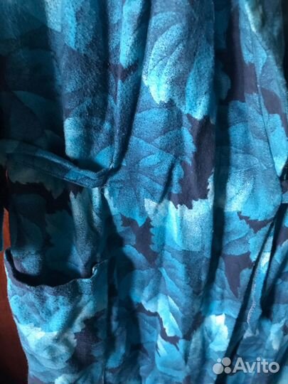 Халат байковый длинный новый