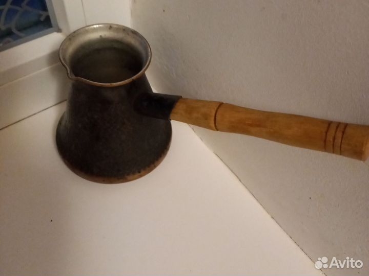 Турка для кофе медная