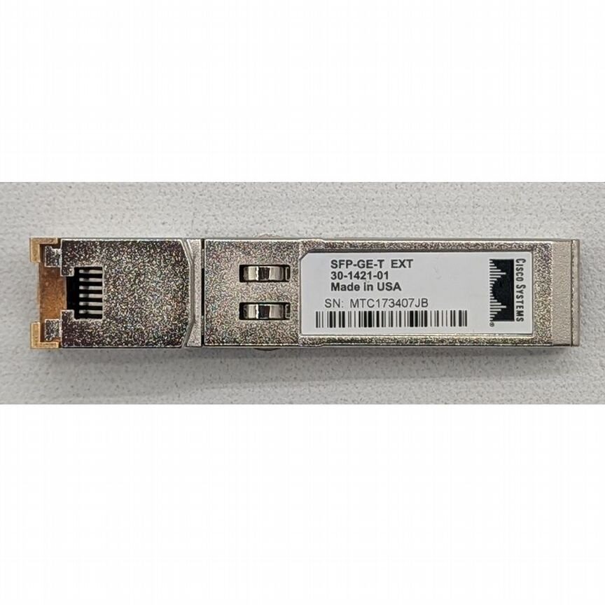 [SFP-GE-T] Трансивер Cisco, Fp, 1 Gb, 100m, Sfp-T T