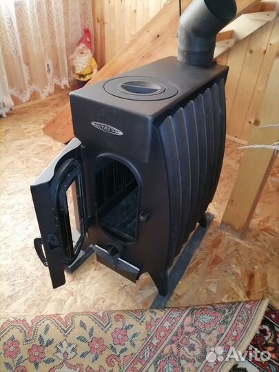 Печь отопительная. Огонь батарея