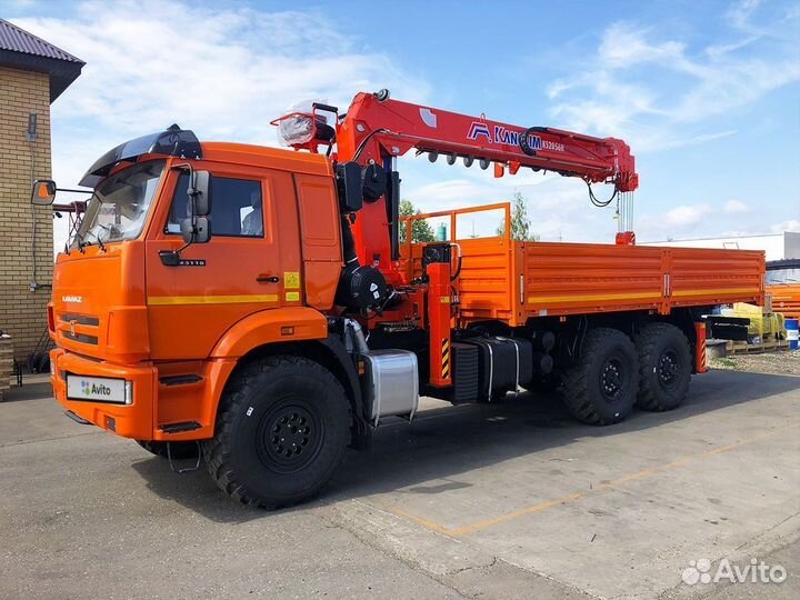 КАМАЗ 43118-23027-50 с КМУ, 2024