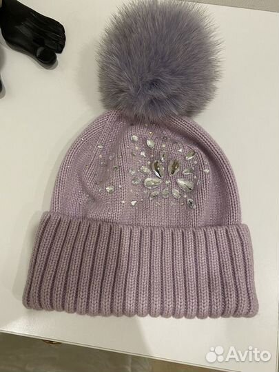 Шапка детская для девочки б/у