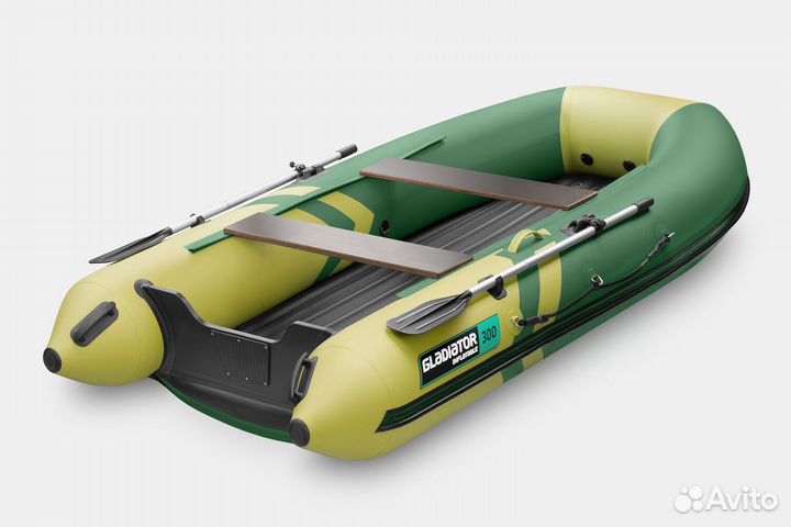 Мотор Gladiator 9.8 + Лодка Gladiator E300S