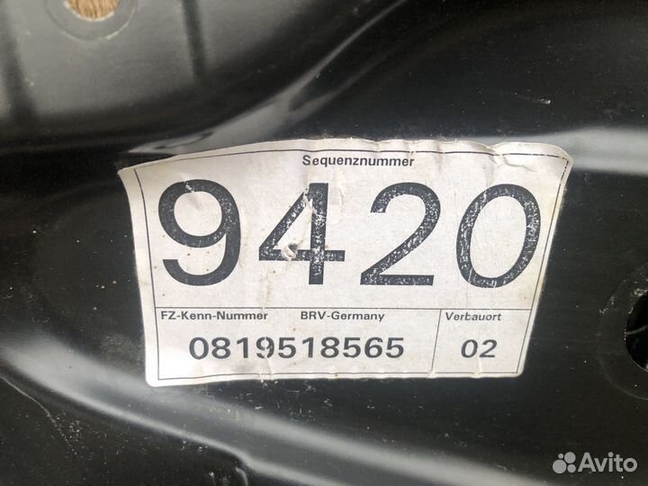 Стеклоподъемнный механизм Volkswagen Passat b6