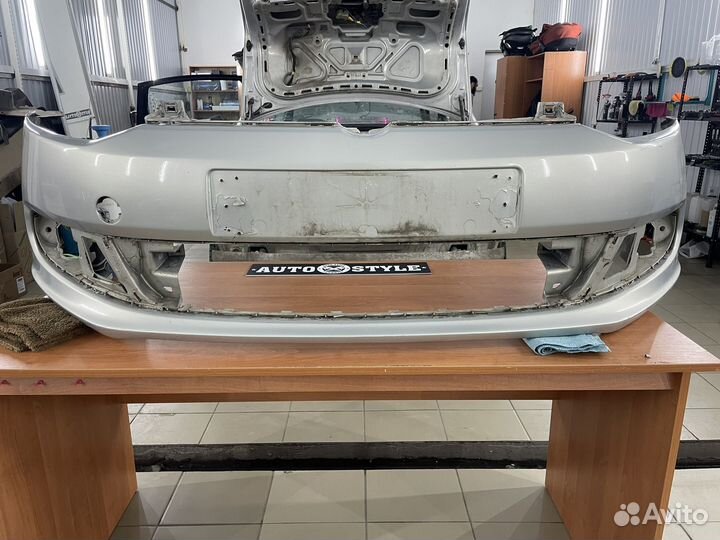 Бампер передний volkswagen polo 2012