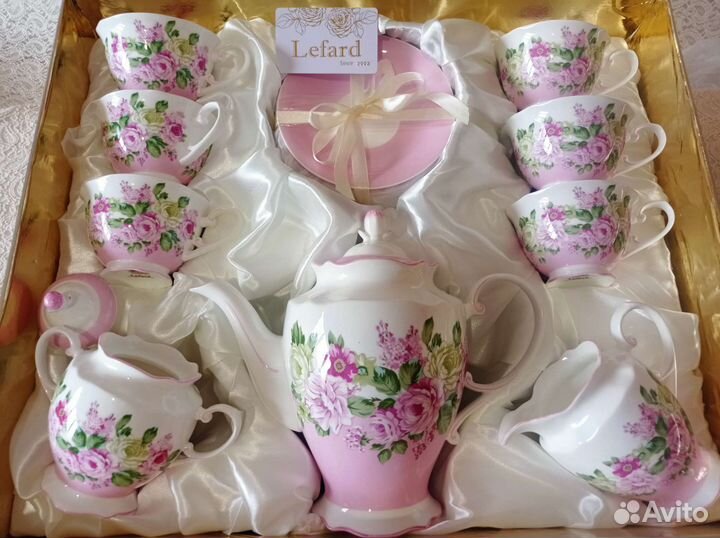 Сервиз чайный новый 